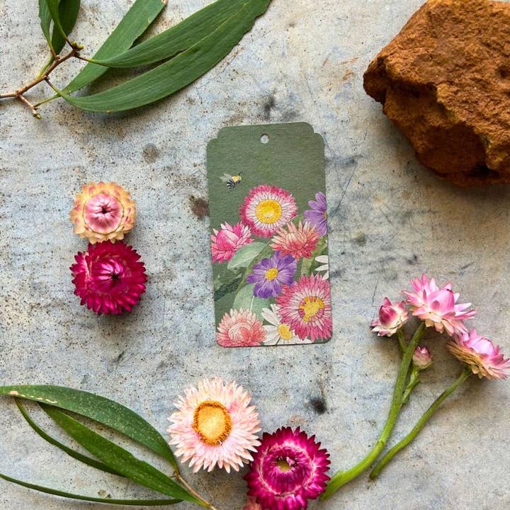Sow 'n Sow – wholesale Gift tag – Native Blooms Individual Gift Tag