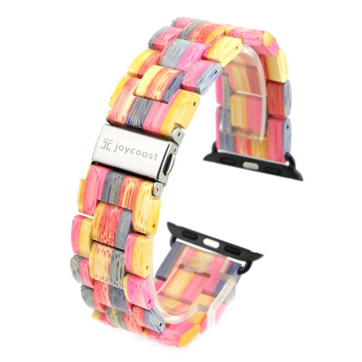 Bracelets Fruitloops pour Apple Watch (modèles plus petits) pour la vente par Joycoast Wood
