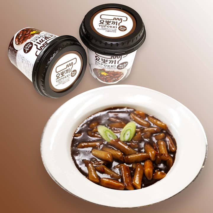ROM AMERICA - Wholesale Ramen - Yopokki Instant Tteokbokki Cup Jjajang - 140g4