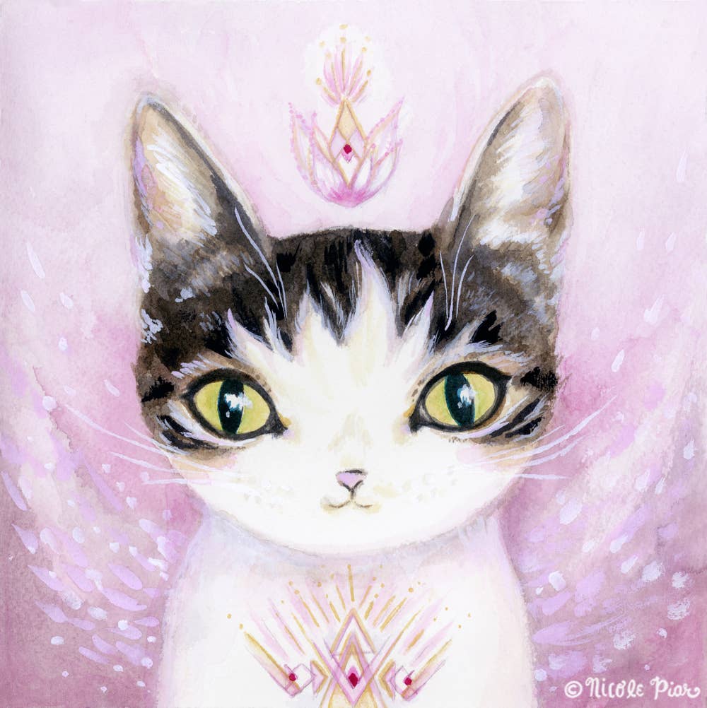 Nicole Piar – wholesale Calendar – Spirit Cats 2026 Wall Calendar, Astrology, Moon, Lunar5