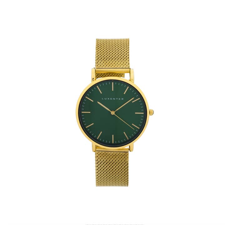 Reloj Luxenter Lici acabado en oro amarillo de 18 quilates para venta al por mayor de Luxenter