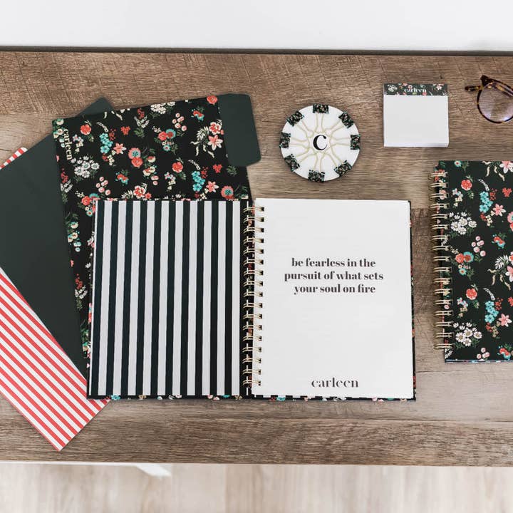 Carleen Creative - Wholesale Folders - 3-Pack File Folder Set - Floral Print4