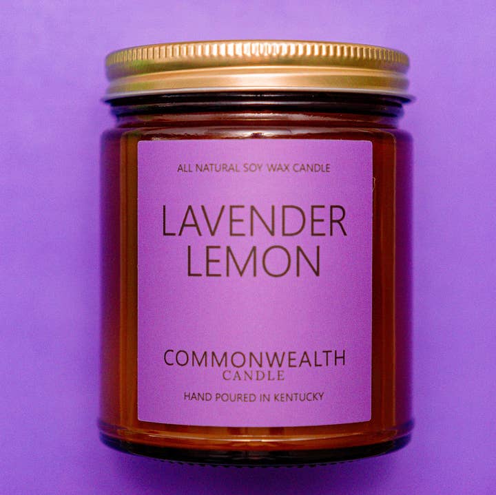 Commonwealth Candle - Wholesale Jar/Filled Candle - Lavender Lemon5