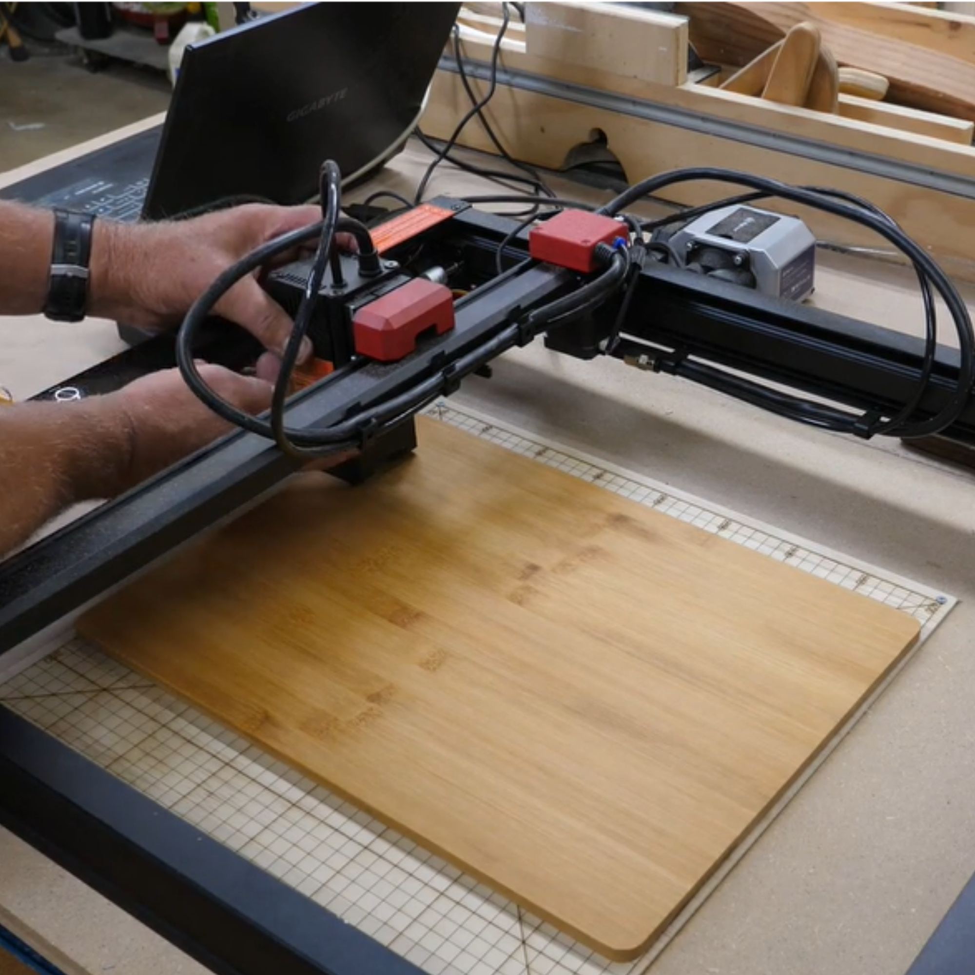 INVISION - Wholesale Cutting Board - 10pc 15x11" Thick Bamboo Boards – Bulk for Custom Gifts10