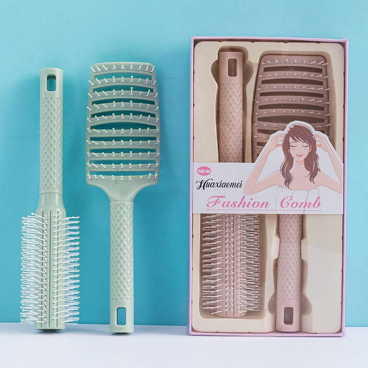 LARGE CURVED COMB WITH FLUFFY HAIR ROOTS_CWMM0932 for wholesale by ACCITY