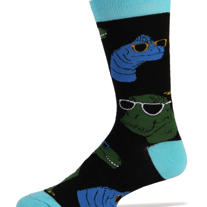 Oooh Yeah/Sock It Up/Oooh Geez Slippers - Wholesale Socks - Men's - Future So Bright | Men's Cotton Crew Funny Socks0