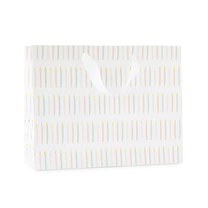 Large Birthday Candles Gift Bag for wholesale by Sugar Paper