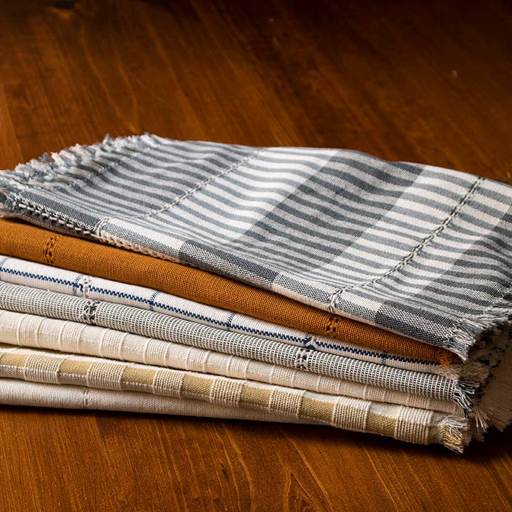 P.I.Project America - Wholesale Table Runner - Table Runner - Handwoven 100% cotton - Gray4