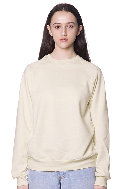 Royal Apparel - Wholesale Sweatshirt - Unisex - Unisex Organic Raglan Crew Neck Sweatshirt5