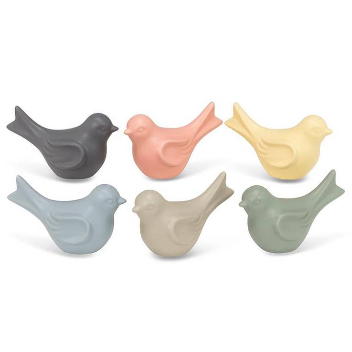 Abbott - Wholesale Decorative Figurine - Small Modern Bird-6 Assorted-3"H