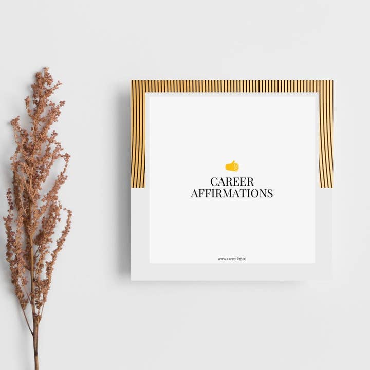 Career Affirmations Advice Card Set for wholesale by Careerlog