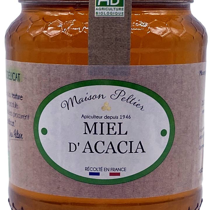 Maison Peltier – wholesale Honung – Ekologisk akaciahonung Frankrike 500g