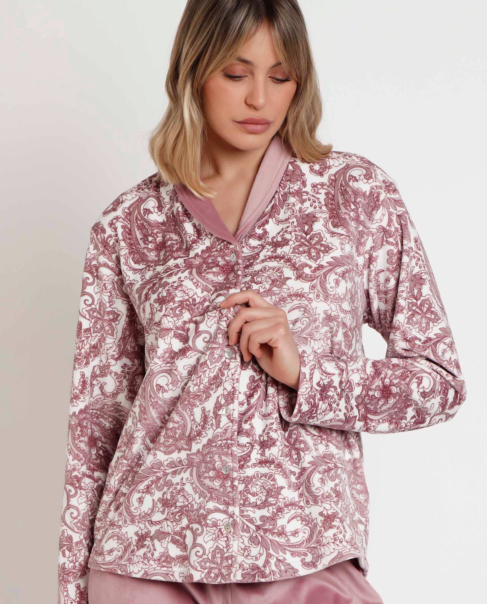 PETAL CACHEMIRE VELVET PYJAMAS for wholesale on Faire3