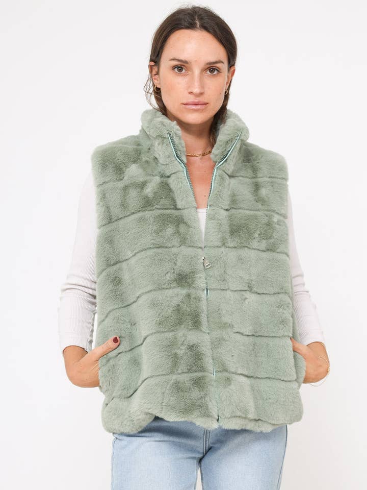 LIL' MOON - Wholesale Outerwear Vest - Women's - Vest #25511715