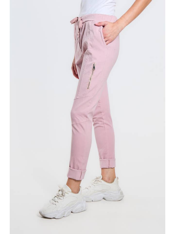 TINA Stephens Italy/Tees By Tina - Wholesale Pants - Women's - Danica Side Zipper Pant (PL155)33