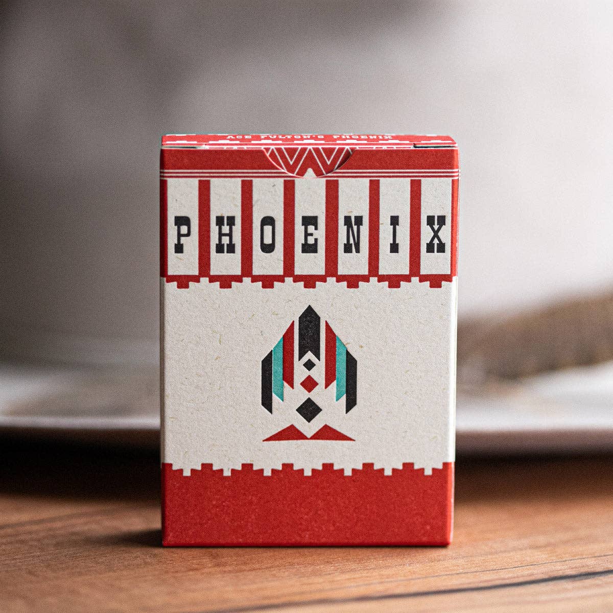 FULTONS Playing Cards - Wholesale Playing Cards - ACE FULTON'S PHOENIX CASINO PLAYING CARDS ARIZONA RED