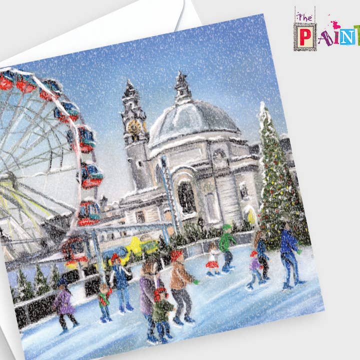 Pays des merveilles d'hiver de Cardiff pour la vente par The Paintbox
