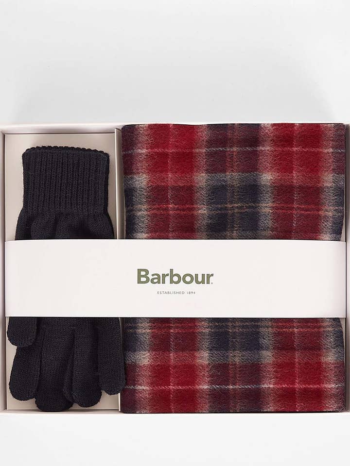 Set Regalo Barbour Tartan per la vendita all'ingrosso da parte di CRUSH STORE