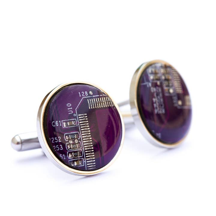 Pavlysh s.r.o. - Wholesale Cufflinks - Round cufflinks, stainless steel, resin10