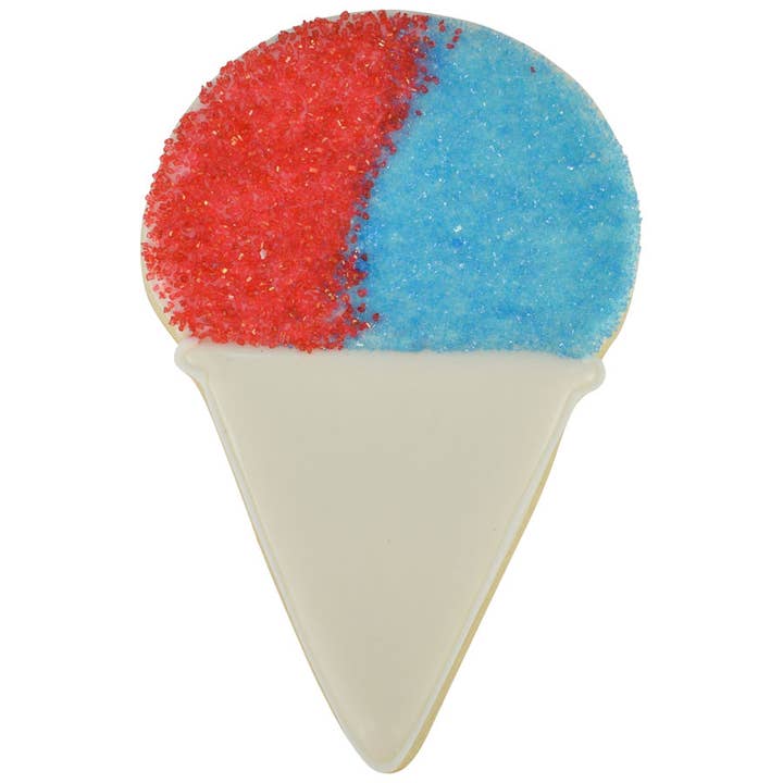 R&M International - Wholesale Cookie Cutter - Snow Cone Cookie Cutter (3.75")3
