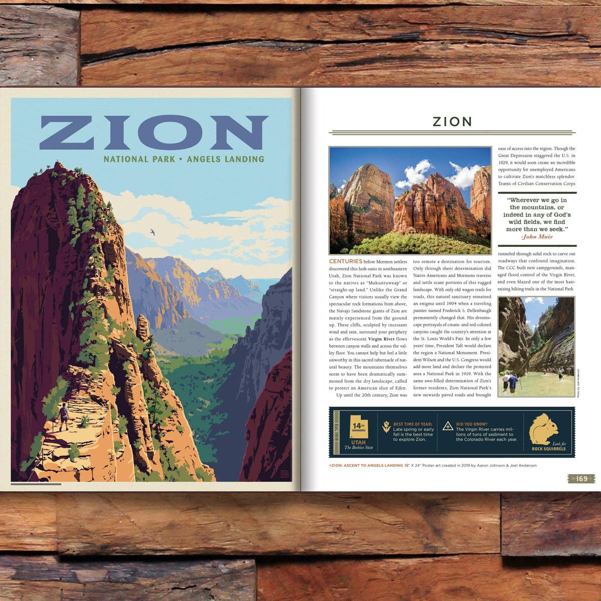 Anderson Design Group - Wholesale Display Book - 63 National Parks: Updated Edition HARD COVER Coffee Table Book (Best Seller!)11