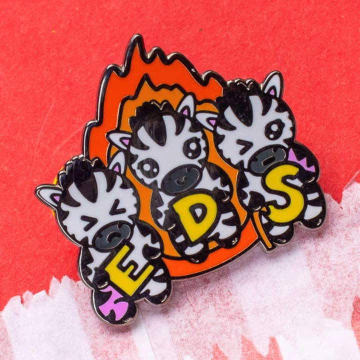 Innabox Ltd - Wholesale Lapel Pin/Button - EDS Enamel New Pin - Ehlers-Danlos Syndrome0