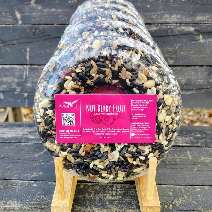 Backyard Tailz - Wholesale Bird Feeder - Birdseed Wreath (Nut Berry Fruit)3
