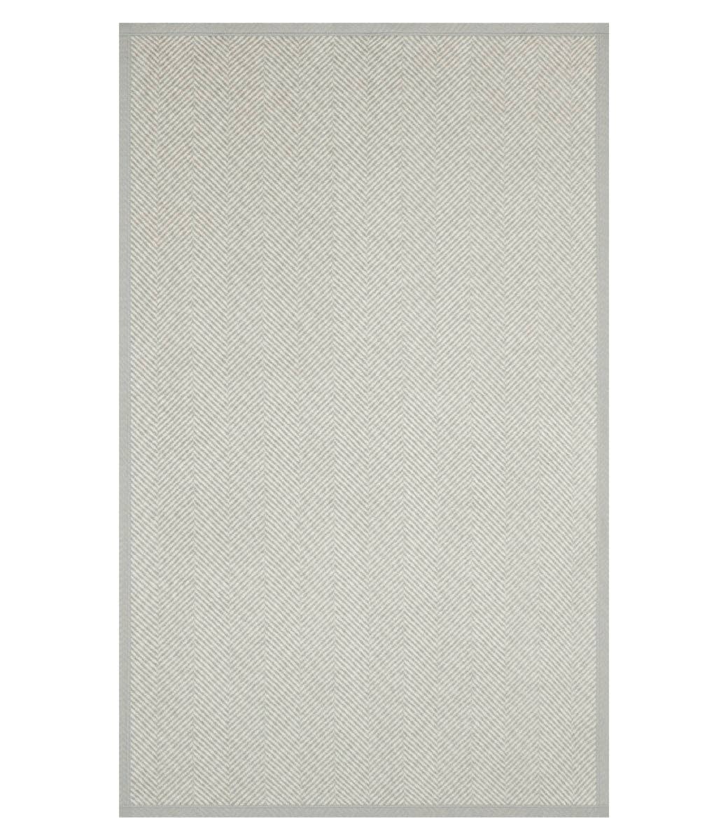 ChappyWrap - Wholesale Bedding Blanket - Harborview Herringbone Light Grey Blanket3