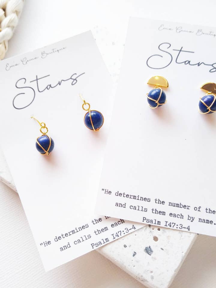 The Stars Earrings, Christian Jewelry, Bible Verse Jewelry for wholesale by Light Jewelry Co
