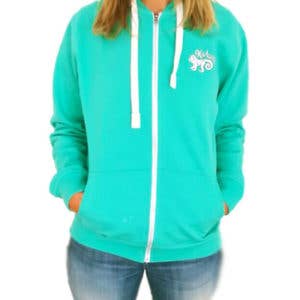 VERDE TQ_bordery_monkey edge unisex sudadera con capucha para venta al por mayor de KAHUNA STORE