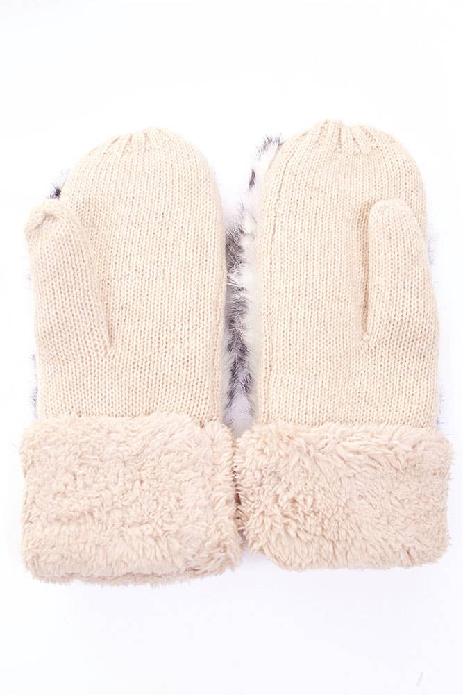 Hana - Wholesale Mittens - Women's - Leopard Pattern Fur Mitten6