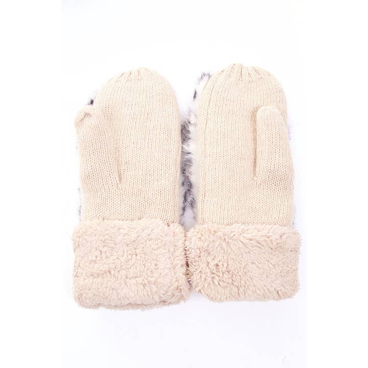 Hana - Wholesale Mittens - Women's - Leopard Pattern Fur Mitten6