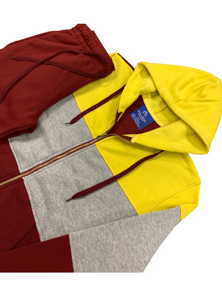 Royal Threads – wholesale Activewear set – Women′s – Women’s Colorful Fleece Sweatsuit Sweat Jacket & Jogger Sweatpants Outfit14