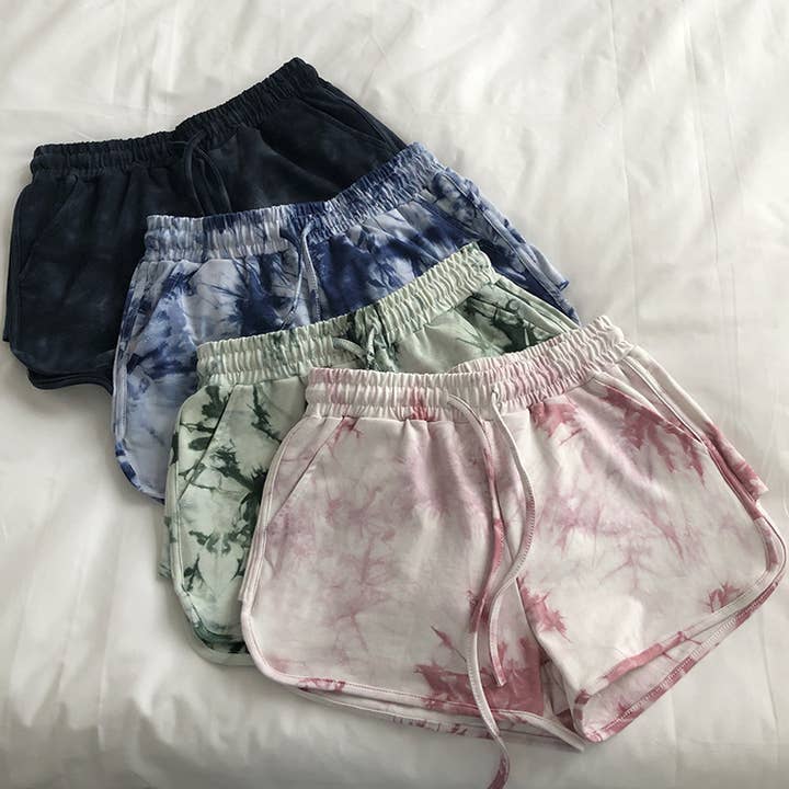Rosa Clothing - Wholesale Shorts - Women's - Viral trendy Tie-Dye Camo athletic short27