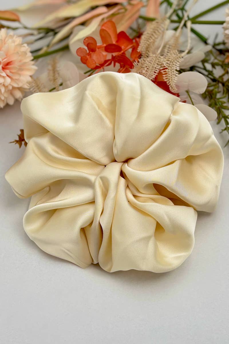 BYREN | ÉLINE L'ATELIER - Wholesale Scrunchie - Women's - 18cm Satin Scrunchie FQ236