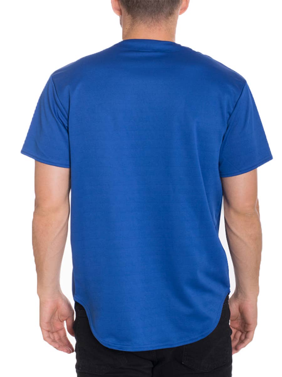 WEIV - Vente Chemise à col boutonné – homme - Maillot de baseball unisexe2