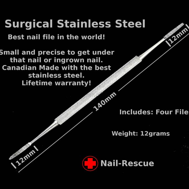 Nail File Trimmer Nail Clippers Stainless Steel File NF4 for wholesale by Luthier decals