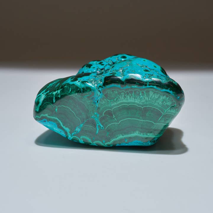 Malachite And More - Wholesale Spiritual Stone/Crystal - 1 LB Polished Malachite & Chrysocolla Freeform1