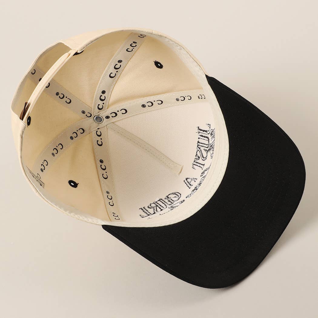 Fashion City - Wholesale Trucker Hat - Women's - Just A Girl Who Loves Jesus Embroidery Trucker Hat6