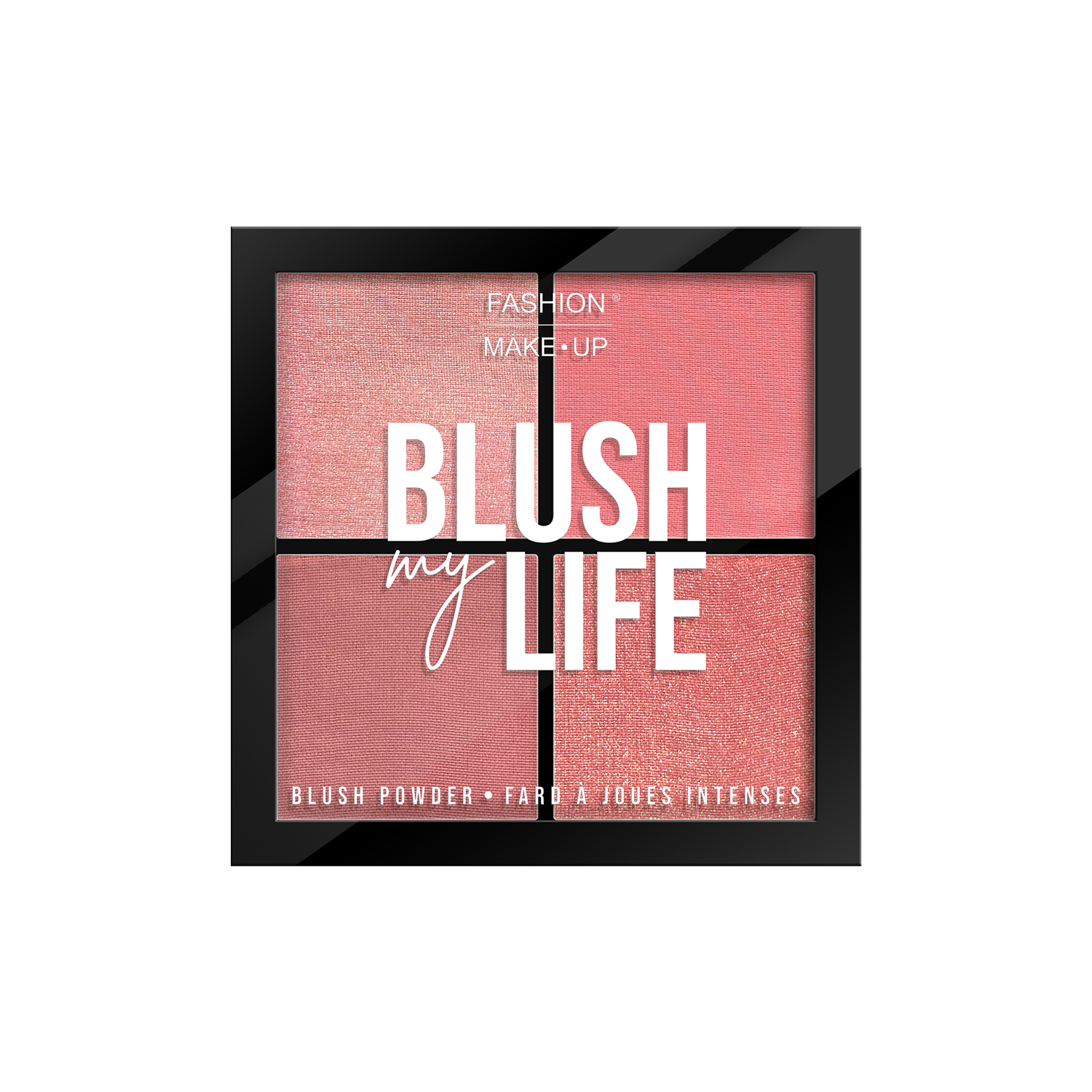 BEAUTY FOULE DIFFUSION - Vente Blush/fards à joues - PALETTE FARD A JOUES "BLUSH MY LIFE" N°02 - ROSES - FMU0