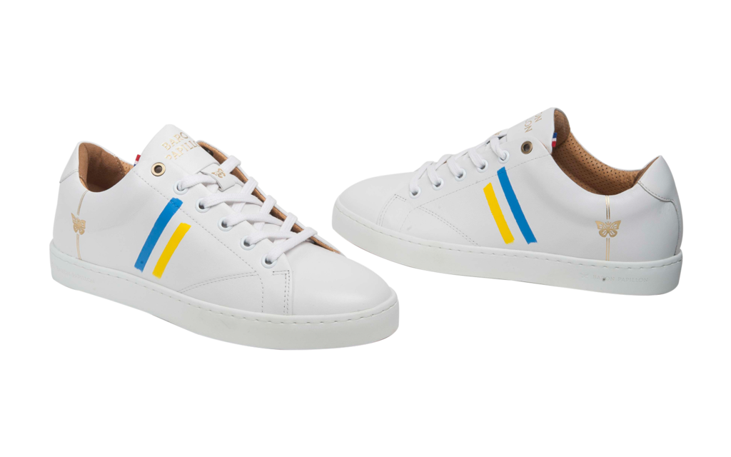 Baron Papillon - Venta al por mayor Zapatillas urbanas - Mujer - Zapatilla Baron Papillon en apoyo a Ucrania3