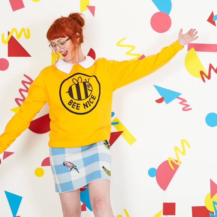 Bee Nice Unisex Sweatshirt for wholesale by hello DODO