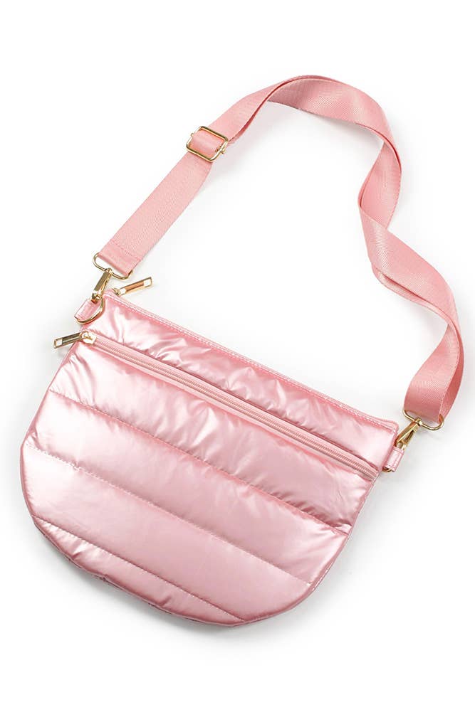 Hana - Wholesale Belt Bag - Women's - Puffy Half Moon Bag0