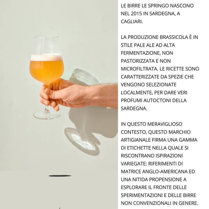 Birrificio Le Springo - Venta al por mayor Cerveza - Feel Rouge - CERVEZA ROJA AMERICANA