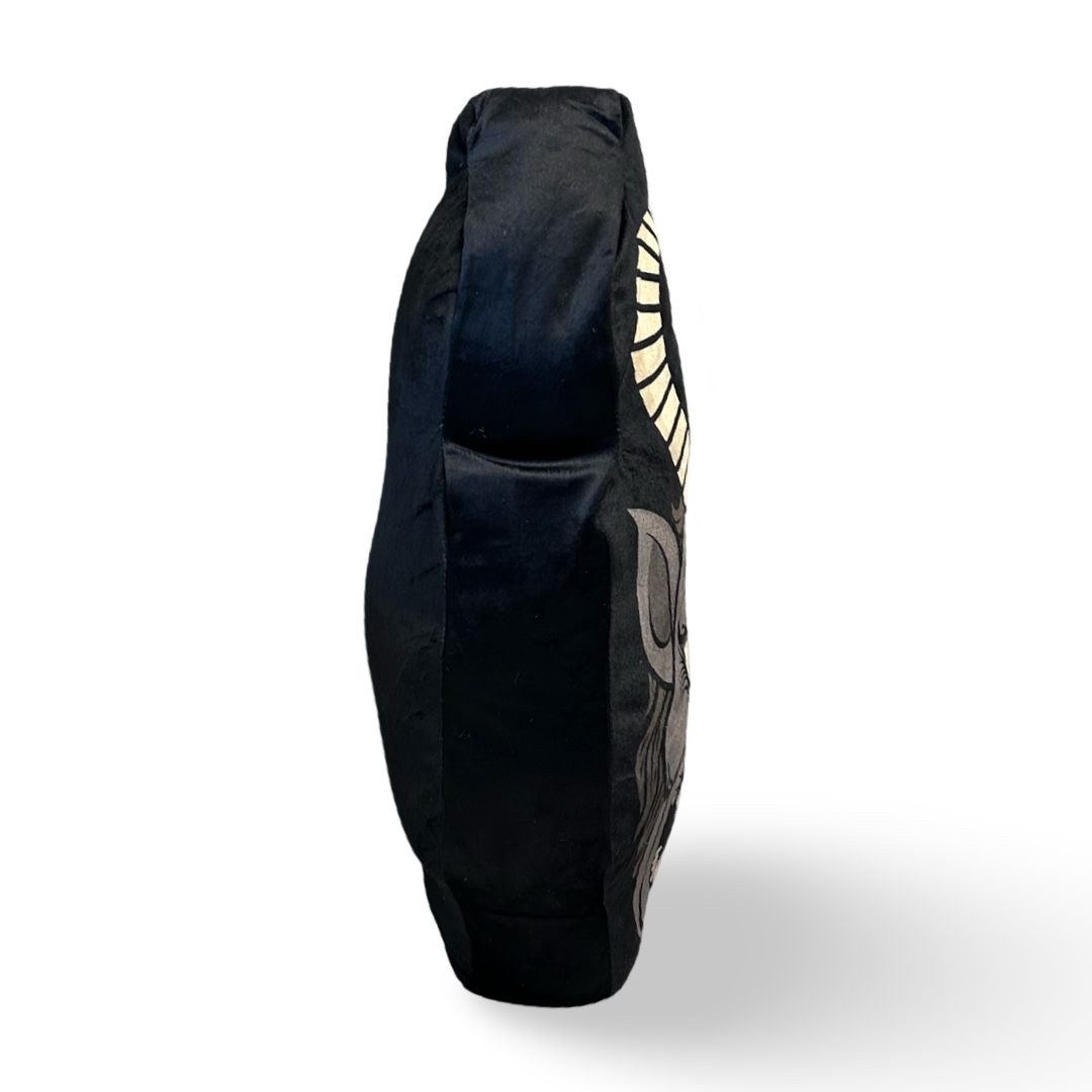 MaterialJill - Wholesale Throw/Decorative Pillow - 21" Creepmas Pillow, Halloween, Holiday Decor - Krampus1