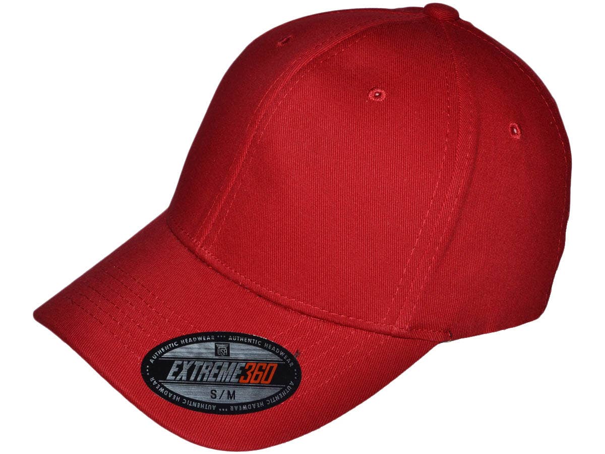 Buck Wholesale - Wholesale Baseball Cap - Unisex - Fitted Baseball Hats - Blank Mid Profile Cotton Twill Flex2