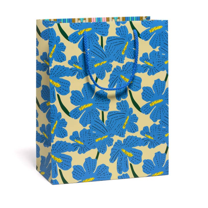 Grand sac cadeau hibiscus pour la vente par Red Cap Cards
