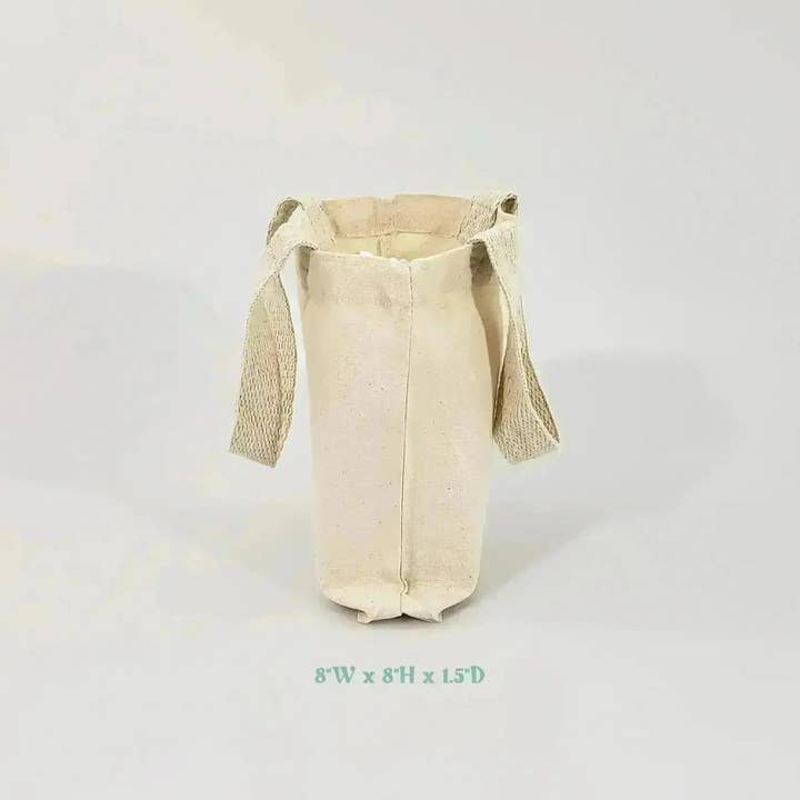 Sunshine + Saltwater - Wholesale Cadeautasje - Canvas Cadeautas | Aloha Draagtas (blauw)2