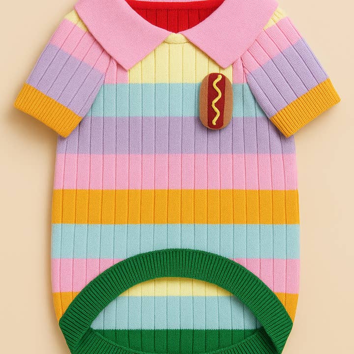 Found My Animal - Vendita all'ingrosso Maglione - Cani - Maglione Hotdog di Found My Animal2