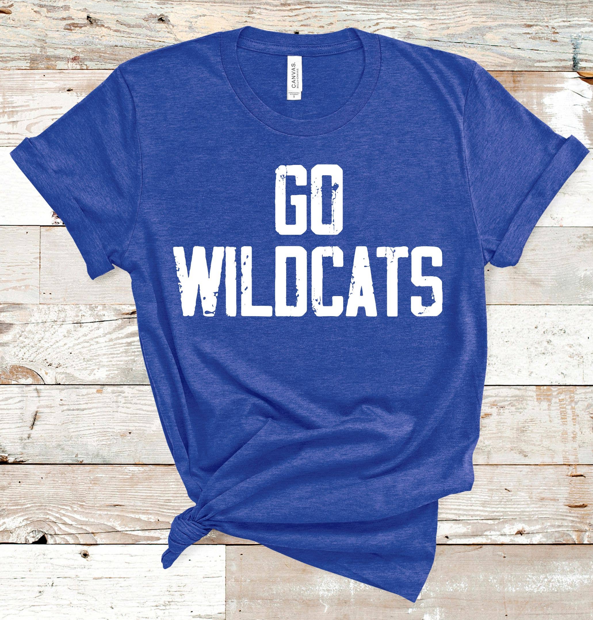 American Threadz Apparel - Vente T-shirt sérigraphié – femme - T-shirt Go Team personnalisé5